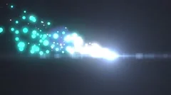 Particles Light Streak Logo Reveal Intro - Elegant 3D Color Business Logo Sting Stock After Effects