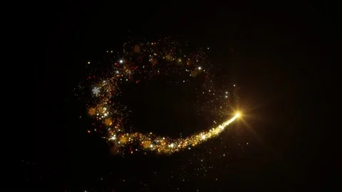 Particles Lights 01 Stock Footage 219337255