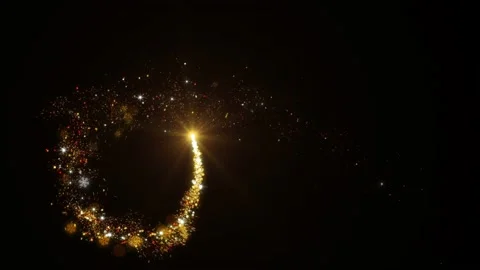 Particles Lights 02 Stock Footage 219337210