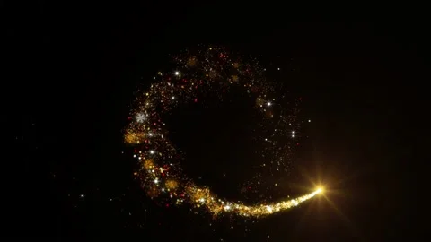 Particles Lights 03 Stock Footage 219337157