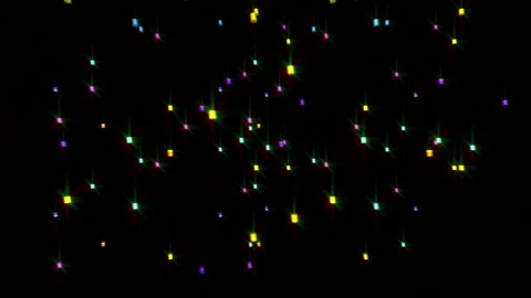 PARTICLES LIGHTS colors Stock-Footage 161050670