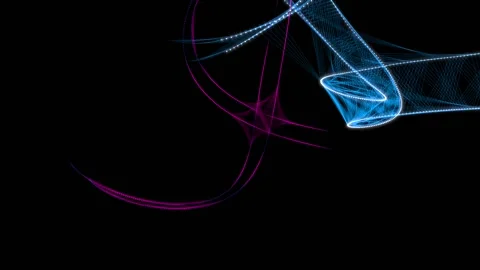 Particles Mesh Connection Видео 160677320