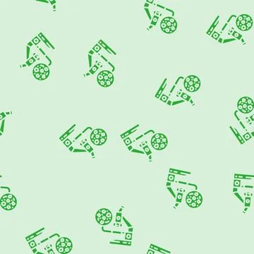 Particles microplastic microscope glyph vector seamless pattern Stockillustratie