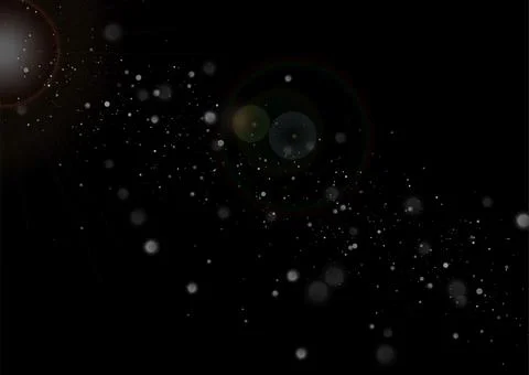 Particles of the Milky Way in space with silver dust, abstract background Stock Illustration