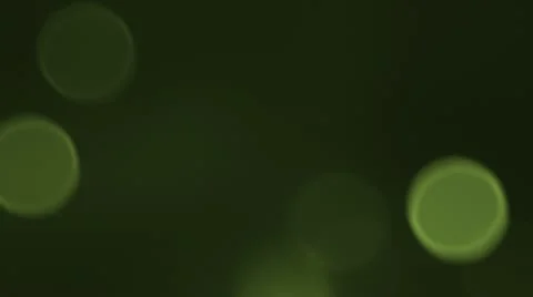 Particles. Molecules as lights in green. Loop. Stock Footage 10599982