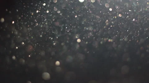 Particles motion background. shining lights, glowing Stock Footage 62361690