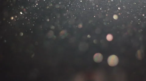 Particles motion background. shining lights, glowing Stock Footage 62363118