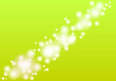 Particles motion effect abstract background green yellow Illustrazione stock