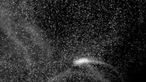 Particles Motion Effects Overlay Vídeos de archivo 296796525