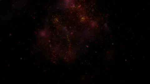 Particles in motion loop Stock Footage 863418