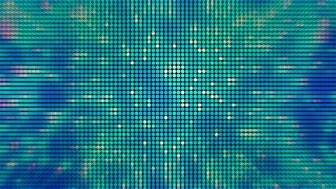 Particles move randomly. Glow of particles. 4K motion graphics. Stock Footage 130029303
