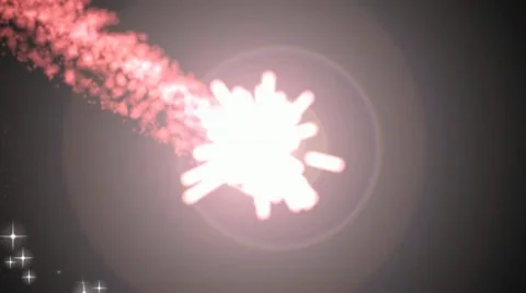Particles n Lens Intro text Stock After Effects