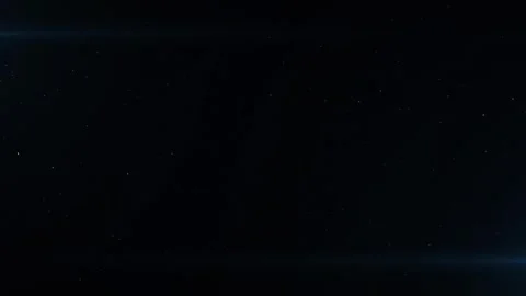 Particles, Overlay, Dust, black background. Blue beams of light Stock Footage 244199667