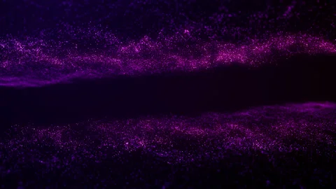 Particles pink violet event game trailer titles cinematic stage background loop Video stock 138288532