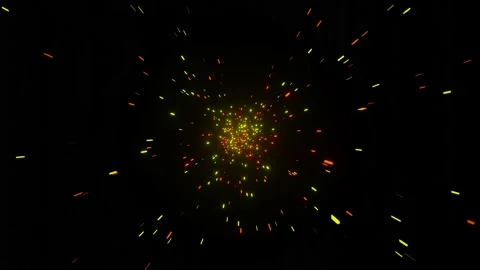 Particles Portal Stock Footage 143461887