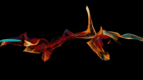 Particles Pulsed 08 Vídeo Stock 108004413