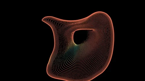 Particles Pulsed 11 Vídeo Stock 107965538