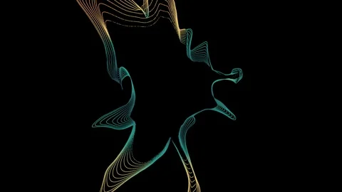 Particles Pulsed 14 Stock Footage 107965748