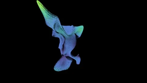 Particles Pulsed 16B Vídeo Stock 108013338