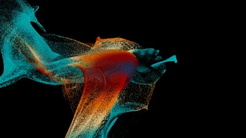 Particles Pulsed 17 Vídeo Stock 108013294