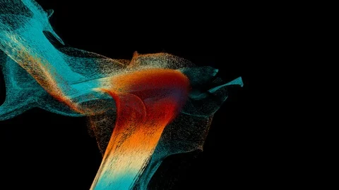 Particles Pulsed 17B Vídeo Stock 108003821