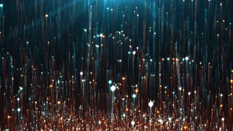 PARTICLES RAIN 4K Stock Footage 229475199