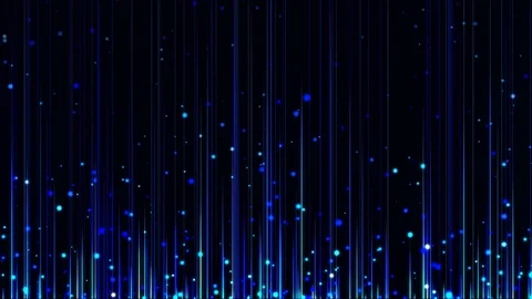 Particles Rain Background. Loop Video stock 89355111