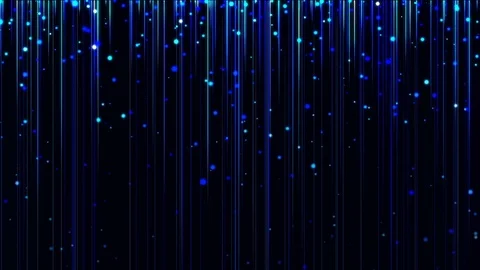 Particles Rain Background. Loop Video stock 89378063