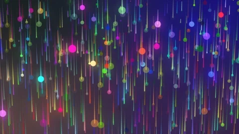 Particles Rain Stock-Footage 105976802