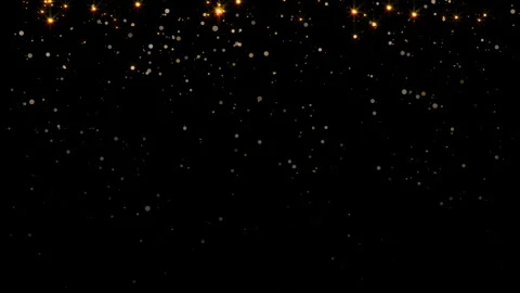 Particles rain seamless loop Video stock 275080677