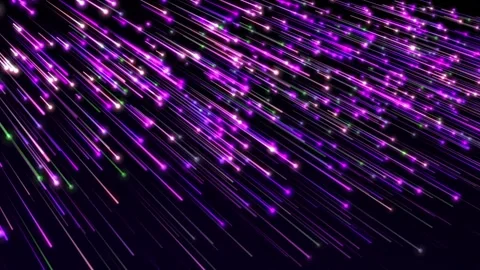 Particles raion looped background.Abstract Particles falling shimmering shi.. Stock Footage 332700002