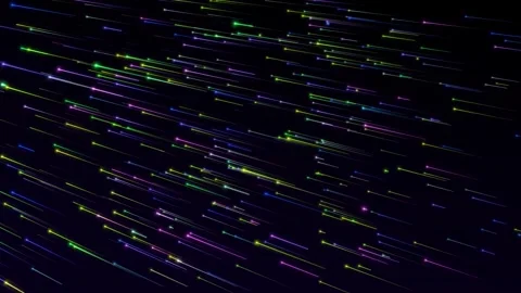 Particles raion looped background.Abstract Particles falling shimmering shi.. Stock Footage 332700008