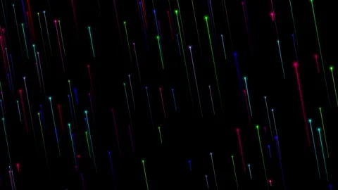 Particles raion looped background.Abstract Particles falling shimmering shi.. Stock Footage 332700022