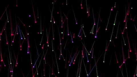 Particles raion looped background.Abstract Particles falling shimmering shi.. Stock Footage 332700047