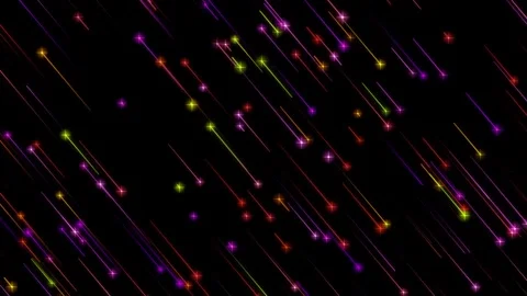 Particles raion looped background.Abstract Particles falling shimmering shi.. Stock Footage 332700048
