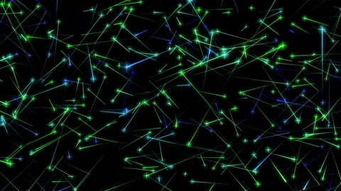 Particles raion looped background.Abstract Particles falling shimmering shi.. Stock-Footage 332700060