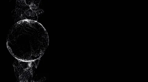 Particles Ring Background 動画素材 40367334