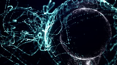 Particles Ring Background 動画素材 40368896