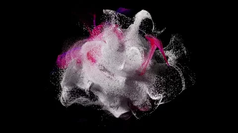 Particles rosee apr 스톡 동영상 259216621