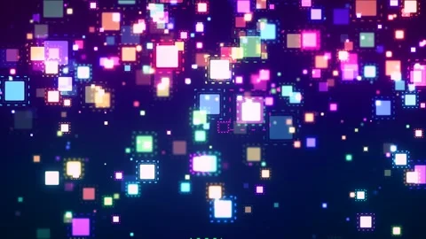 Particles from shape Stock-Footage 106320655