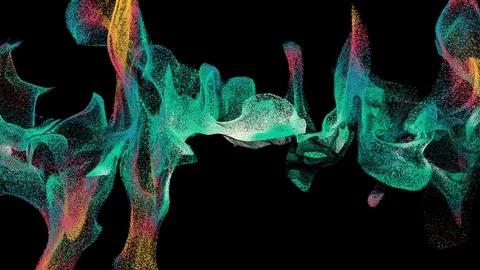 Particles Slow 09 Stock Footage 108013651