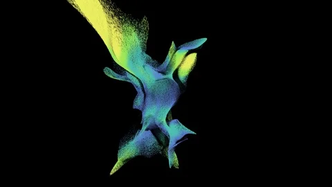 Particles Slow 16B Stock Footage 108014082