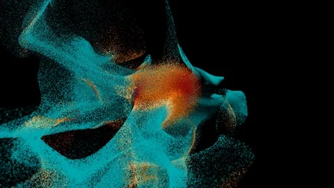 Particles Slow 17 Stock Footage 108014654