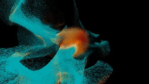 Particles Slow 17B Stock Footage 108014409