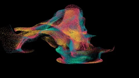 Particles Slow 18 Vídeo Stock 108014392