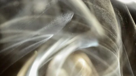 Particles of Smoke Stock Footage 47856120