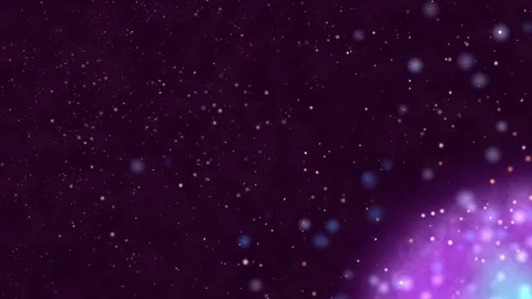 Particles in Space Stock Footage 70203695