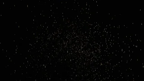 Particles spring up on a black backgroun... | Stock Video | Pond5
