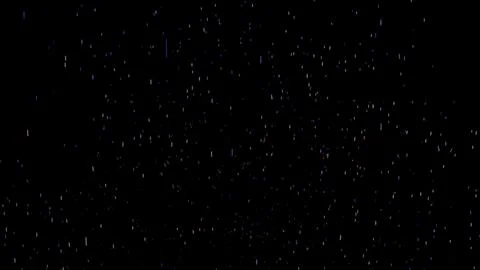 Particles spring up on a black background Stock Illustration
