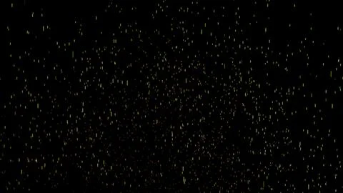 Particles spring up on a black background Stock Illustration